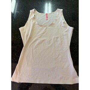 SPANX Tank Top Womens XL Thinstincts Lightweight Shaping Baselayer Beige Shape